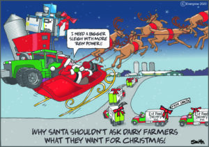 Christmas Wishlist farmers comic - English
