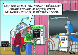 On farm ATM - Cows Energrow Comic French
