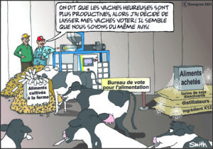 Voting Cows Energrow Comic French